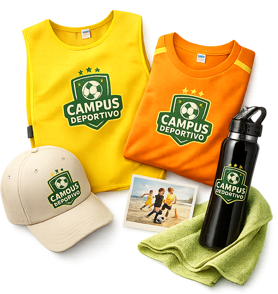 Merchandising campamentos deportivos Valencia